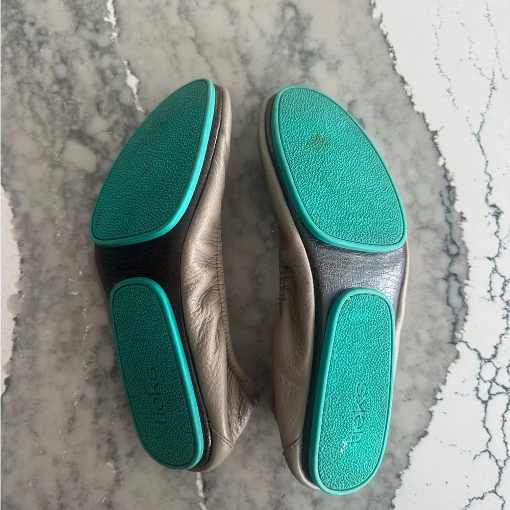 Tieks Ballet Flats in Light Taupe